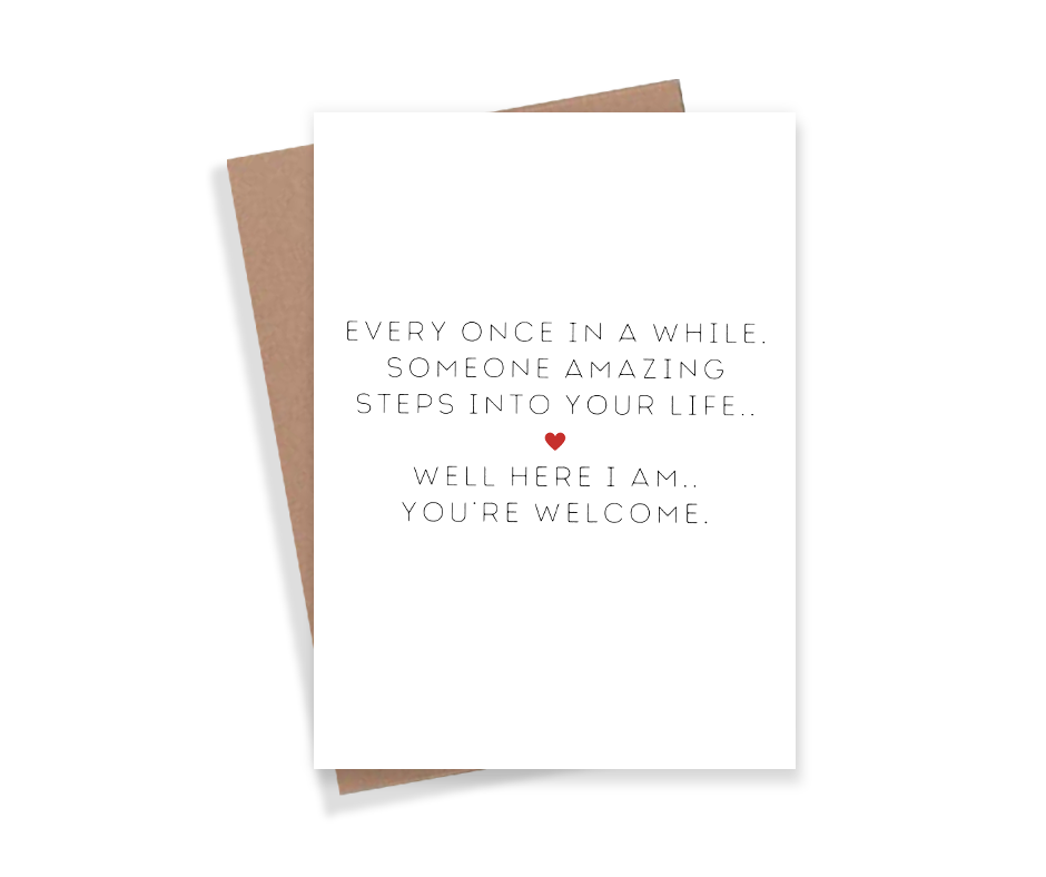Amazing Friend is Me Funny Greeting Card