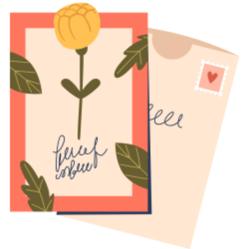 You select your card