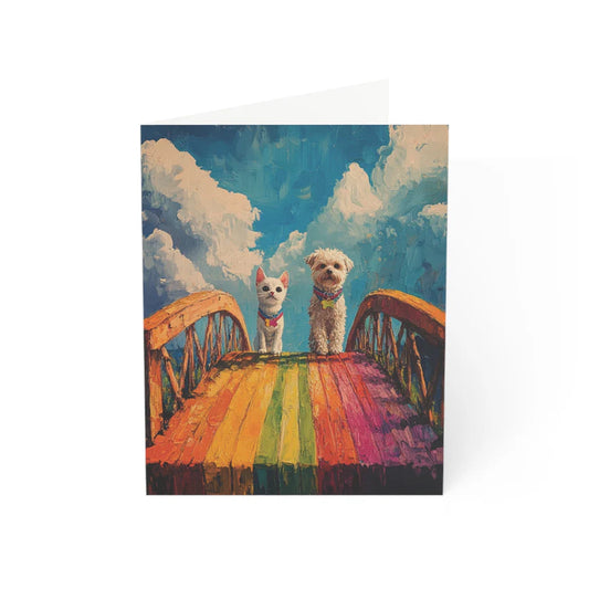 Sympathy Card with a Cat and Dog