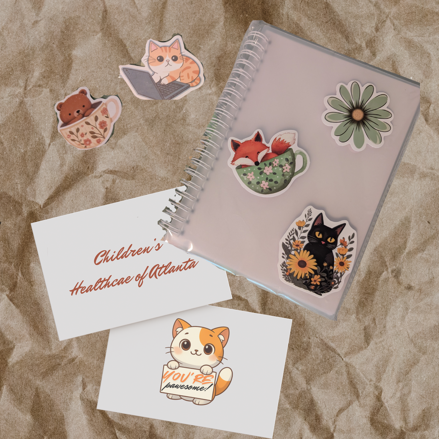 Sticker Book package for Children's Healthcare of Atlanta