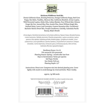 Live life in full bloom greeting card back