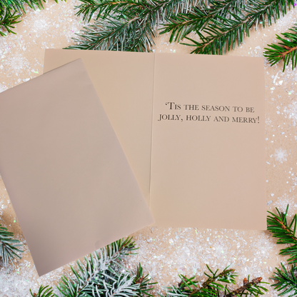 Santa Greeting Card Inside